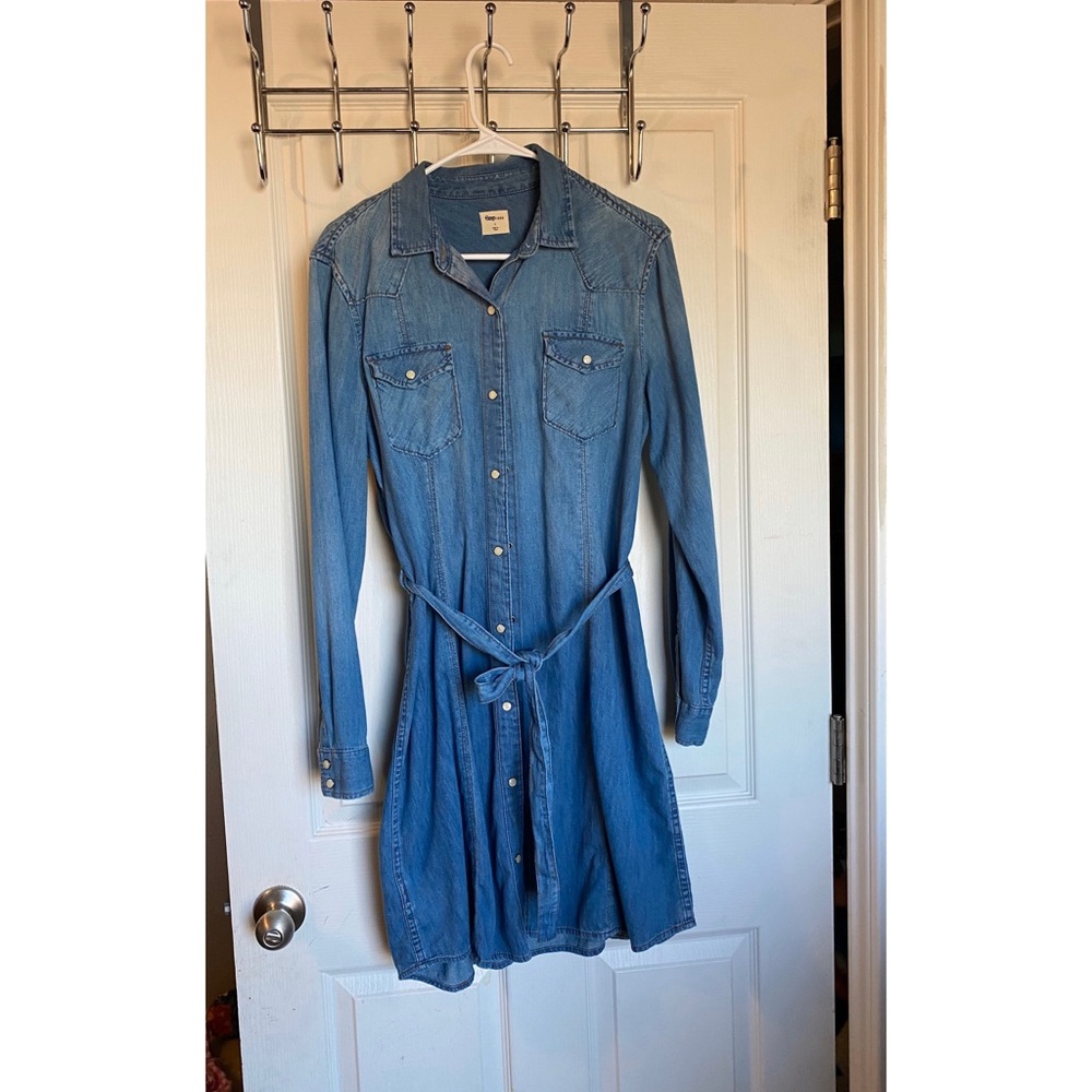GAP Blue Jean Dress